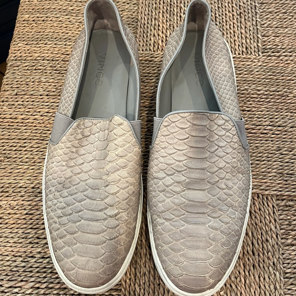 Vince Berlin Python Slip Ons - image 1